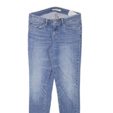 LEVI'S Womens Jeans Blue Slim Skinny Denim Medium W28 L28 Cotton Blend Zip