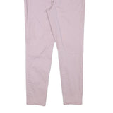 SEVEN7 Womens Cotton Blend Pink Slim Skinny Trousers W32 L28 Stylish Comfort