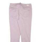 SEVEN7 Womens Cotton Blend Pink Slim Skinny Trousers W32 L28 Stylish Comfort