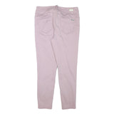SEVEN7 Womens Cotton Blend Pink Slim Skinny Trousers W32 L28 Stylish Comfort