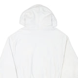 CHAMPION Mens White Hoodie M Cotton Blend Pullover Sweatshirt