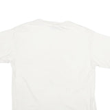 CAT Mens White Power Truck Graphic T-Shirt S Short Sleeve Crew Neck Workwear