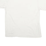 CAT Mens White Power Truck Graphic T-Shirt S Short Sleeve Crew Neck Workwear