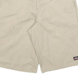 DICKIES Mens Shorts Beige Casual M W32 Cotton Blend Classic Fit Workwear