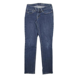 LEVI'S Womens Blue Slim Skinny Denim Medium W27 L27 Cotton Blend Zip Jeans