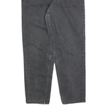 LEVI'S 626 02 Mens Jeans Black Regular Straight Denim Medium W26 L30 Classic Fit