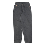 LEVI'S 626 02 Mens Jeans Black Regular Straight Denim Medium W26 L30 Classic Fit