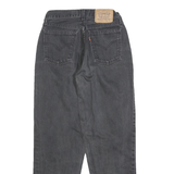 LEVI'S 626 02 Mens Jeans Black Regular Straight Denim Medium W26 L30 Classic Fit