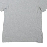 NIKE Mens Grey & Red Graphic T-Shirt M Short Sleeve Crew Neck Casual Cotton