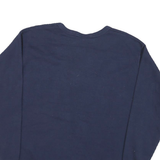 LEE Womens Navy Blue Broncos Crew Neck L Sweatshirt Cotton Blend