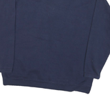 LEE Womens Navy Blue Broncos Crew Neck L Sweatshirt Cotton Blend