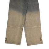 MARTIN KIM Mens Jeans Blue & Beige Regular Straight Denim Light W30 L29