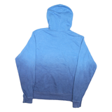 CHAMPION Mens Blue & Navy Hoodie S Cotton Blend Pullover Lightweight Casual