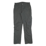 MAMMUT Lined Womens Polyester Grey Regular Trousers W32 L32 Outdoor Zip Pockets