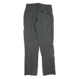 MAMMUT Lined Womens Polyester Grey Regular Trousers W32 L32 Outdoor Zip Pockets
