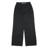 DICKIES Womens Black Cotton Blend Loose Straight Trousers W27 L32 Workwear Zip