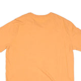 NAUTICA Mens Orange Sailing Graphic T-Shirt 2XL Short Sleeve Crew Neck Cotton