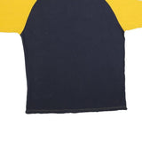 ENYCE Mens Blue & Yellow Polo Shirt 3XL Cotton Blend Embroidered Crest Casual