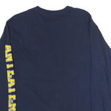 FANATICS Mens Navy Blue UC Irvine Long Sleeve Crew Neck Cotton T-Shirt M