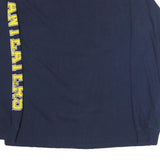 FANATICS Mens Navy Blue UC Irvine Long Sleeve Crew Neck Cotton T-Shirt M