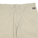DICKIES Mens Shorts Beige XL W40 Cotton Blend Casual Workwear Pockets