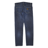 CARHARTT Mens Regular Fit Blue Denim Jeans W32 L32 Zip Cotton Blend Classic