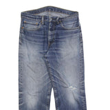 LEVI'S 751 Mens Jeans Blue Relaxed Straight Denim Medium W34 L28 Classic Fit