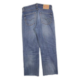 LEVI'S 751 Mens Jeans Blue Relaxed Straight Denim Medium W34 L28 Classic Fit