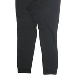 NIKE Mens Joggers Black S W26 L25 Slim Tapered Slim Fit Sportswear Bottoms