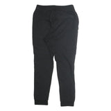 NIKE Mens Joggers Black S W26 L25 Slim Tapered Slim Fit Sportswear Bottoms