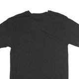 CARHARTT Mens Black & Yellow Henley T-Shirt S Short Sleeve Crew Neck Pocket