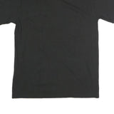 CARHARTT Mens Black & Yellow Henley T-Shirt S Short Sleeve Crew Neck Pocket