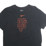 NIKE Mens Black San Francisco Graphic T-Shirt M Short Sleeve Crew Neck Cotton