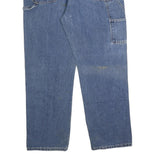 DICKIES Mens Jeans Blue Regular Straight Denim Medium W40 L32 Workwear Durable