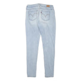 LEVI'S Womens Jeans Blue Slim Skinny Denim Light W28 L29 Elastic Cotton Blend
