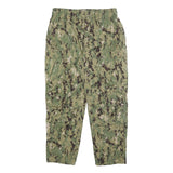 AMERICAN POWER SOURCE INC Mens Cotton Blend Green Camouflage Regular Fit Cargo