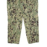 AMERICAN POWER SOURCE INC Mens Cotton Blend Green Camouflage Regular Fit Cargo
