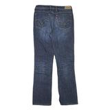 LEVI'S 627 Womens Jeans Blue Regular Straight Denim Medium W32 L32