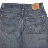 LEVI'S Mens Denim Blue Casual Shorts XL W34 Cotton Blend Classic Fit