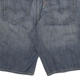 LEVI'S Mens Denim Blue Casual Shorts XL W34 Cotton Blend Classic Fit