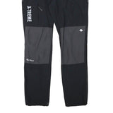 HIGH COLORADO Mens Polyester Blend Black & Grey Regular Fit Straight Trousers