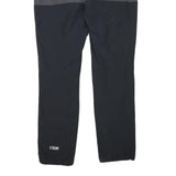 HIGH COLORADO Mens Polyester Blend Black & Grey Regular Fit Straight Trousers
