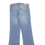 LEVI'S 524 Womens Jeans Blue Regular Flared Denim Medium W28 L32 Classic Fit