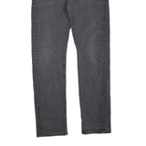 LEVI'S Womens Grey Cotton Blend Regular Fit Straight Leg Denim Jeans W34 L31