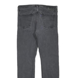 LEVI'S Womens Grey Cotton Blend Regular Fit Straight Leg Denim Jeans W34 L31