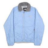 THE NORTH FACE Womens Blue Outdoor Jacket S Polyester Plain Zip