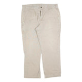 CARHARTT Mens Jeans Beige Relaxed Straight Denim W38 L30 Classic Zip Cotton