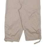 LEE Womens Shorts Beige Casual Relaxed L W30 Cotton Blend Summer Wear