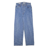 LEVI'S Womens Regular Fit Blue Denim Button Closure Jeans W26 L26 Classic Style