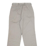 COTLER Mens Slim Beige Polyester Blend Trousers W29 L30 Zip Closure Smart